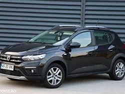 Negru Utilizat 2021 Dacia Sandero Stepway Hatchback | 9.400 EUR (Preț bun)