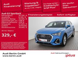 Utilizat 2022 Audi Q3 Sportback S-Line SUV | 43.949 EUR (Super Preț)