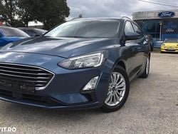 Culoarealbastru Utilizat 2021 Ford Focus Titanium Break | 9.300 EUR (Preț bun)