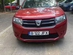 Rosu Utilizat 2015 Dacia Sandero Ambiance Hatchback | 3.700 EUR (Super Preț)