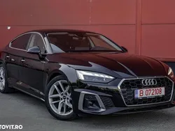 Negru Utilizat 2021 Audi A5 Sportback S-Line Berlinǎ | 27.500 EUR (Preț bun)