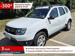 Alb Utilizat 2017 Dacia Duster Lauréate SUV | 10.499 EUR (Preț bun)