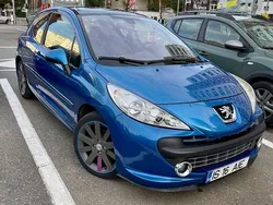 Culoarealbastru Utilizat 2007 Peugeot 207 CC Sport Cabrio | 2.200 EUR