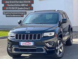 Negru Utilizat 2014 Jeep Grand Cherokee Overland SUV | 17.990 EUR