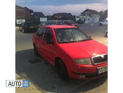 Rosu Utilizat 2002 Skoda Fabia Hatchback | 1.150 EUR (Preț OK)