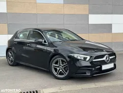 Negru Utilizat 2019 Mercedes A180 AMG line Hatchback | 17.290 EUR (Preț OK)