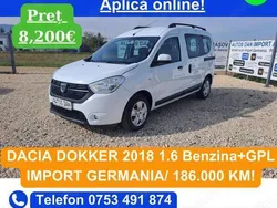 Alb Utilizat 2018 Dacia Dokker Van | 8.199 EUR