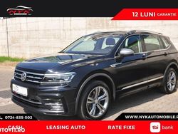 Negru Utilizat 2021 VW Tiguan Allspace R-line SUV | 23.000 EUR (Preț bun)
