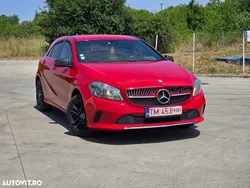 Rosu Utilizat 2017 Mercedes A160 AMG line Hatchback | 12.800 EUR (Super Preț)