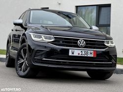 Culoarenegru Utilizat 2021 VW Tiguan Elegance SUV | 20.950 EUR (Preț bun)