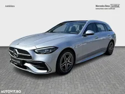 Argint Utilizat 2021 Mercedes C220 AMG line Break | 36.890 EUR (Preț OK)