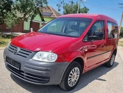 Rosu Utilizat 2004 VW Caddy Monovolum | 2.999 EUR (Puțin scump)