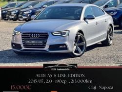 Culoarenegru Utilizat 2015 Audi A5 Sportback Sport Berlinǎ | 14.499 EUR (Preț bun)