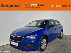 Albastru mediu normal Utilizat 2020 Skoda Scala Active Hatchback | 9.490 EUR (Preț bun)