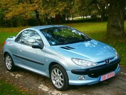 Albastru Utilizat 2001 Peugeot 206 CC Cabrio | 1.770 EUR