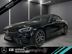 Negru Utilizat 2023 Mercedes E220 AMG Cabrio | 59.564 EUR