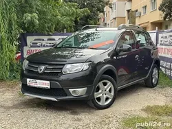 Negru Utilizat 2015 Dacia Sandero Stepway Hatchback | 5.900 EUR (Preț OK)