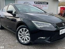 Negru Utilizat 2017 Seat Leon Hatchback | 7.900 EUR (Super Preț)