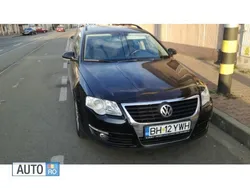 Negru Utilizat 2009 VW Passat Break | 6.400 EUR (Scump)