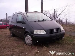 Negru Utilizat 2001 VW Sharan Monovolum | 1.499 EUR (Preț OK)