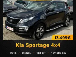 Culoarenegru Utilizat 2015 Kia Sportage Spirit SUV | 13.499 EUR (Preț OK)