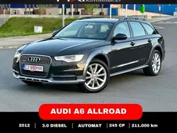 Negru Utilizat 2012 Audi A6 Allroad Break | 12.999 EUR (Preț OK)