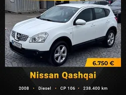 Culoarealb Utilizat 2008 Nissan Qashqai SUV | 6.750 EUR (Scump)