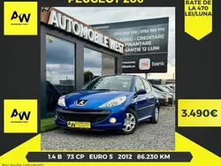 Culoarealbastru Utilizat 2012 Peugeot 206+ Style Hatchback | 3.490 EUR