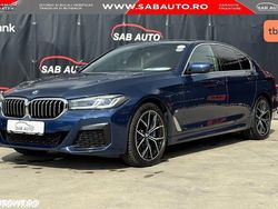 Albastru Utilizat 2021 BMW 530e M Sport Berlinǎ | 32.499 EUR (Preț OK)