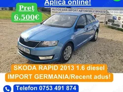 Albastru Utilizat 2013 Skoda Rapid Berlinǎ | 6.500 EUR (Scump)