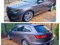 Auriu Utilizat 2015 Seat Leon FR Break | 10.900 EUR (Puțin scump)