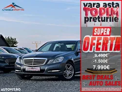 Gri Utilizat 2012 Mercedes E200 Elegance Berlinǎ | 7.990 EUR (Preț OK)