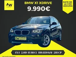 Culoarenegru Utilizat 2012 BMW X1 SUV | 9.990 EUR (Preț OK)
