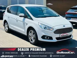 Alb Utilizat 2019 Ford S-MAX Business Edition Monovolum | 16.259 EUR (Puțin scump)