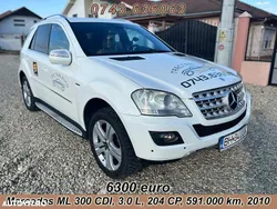 Culoarealb Utilizat 2010 Mercedes ML300 SUV | 6.300 EUR