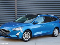 Culoarealbastru Utilizat 2020 Ford Focus Titanium X Break | 9.987 EUR (Preț bun)
