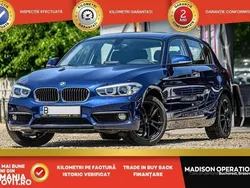 Albastru Utilizat 2017 BMW 118 Sport Line Hatchback | 13.950 EUR (Preț bun)