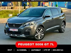 Gri Utilizat 2017 Peugeot 5008 GT Monovolum | 15.999 EUR