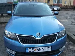 Culoarealbastru Utilizat 2015 Skoda Rapid Elegance Berlinǎ | 7.400 EUR (Scump)