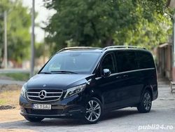 Negru Utilizat 2018 Mercedes V250 Monovolum | 30.000 EUR (Preț bun)