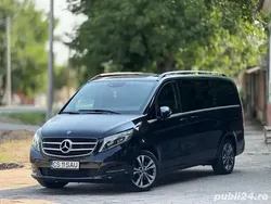 Negru Utilizat 2018 Mercedes V250 Monovolum | 30.000 EUR (Puțin scump)
