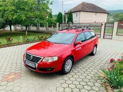 Rosu Utilizat 2006 VW Passat Break | 3.700 EUR (Puțin scump)