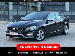 Negru Utilizat 2015 Volvo V60 R-Design Break | 7.999 EUR (Puțin scump)