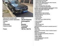 Culoarenegru Utilizat 2018 BMW 530 Luxury Line Break | 19.500 EUR (Super Preț)