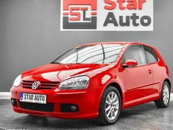 Rosu Utilizat 2009 VW Golf VI Trendline Hatchback | 3.490 EUR (Preț bun)