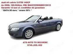 Utilizat 2008 Audi A4 Cabrio | 5.150 EUR (Preț OK)