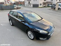 Negru Utilizat 2017 Ford Focus Titanium Break | 7.650 EUR (Preț bun)