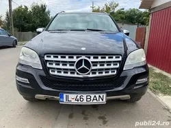 Negru Utilizat 2009 Mercedes ML320 SUV | 6.000 EUR (Preț bun)