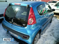 Albastru marin Utilizat 2006 Peugeot 107 Hatchback | 1.750 EUR