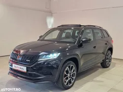 Negru metalic perleffect Utilizat 2020 Skoda Kodiaq RS SUV | 32.550 EUR (Puțin scump)